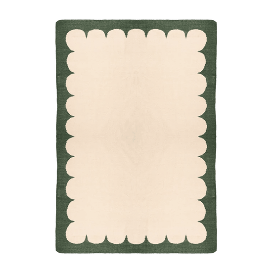 Portico Rug in Forest Green